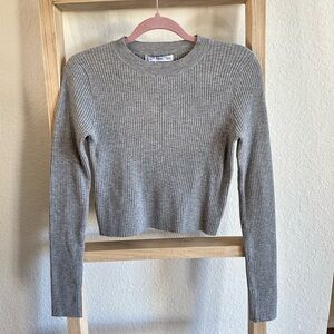 Mango Ribbed Shirt - Size M NWT